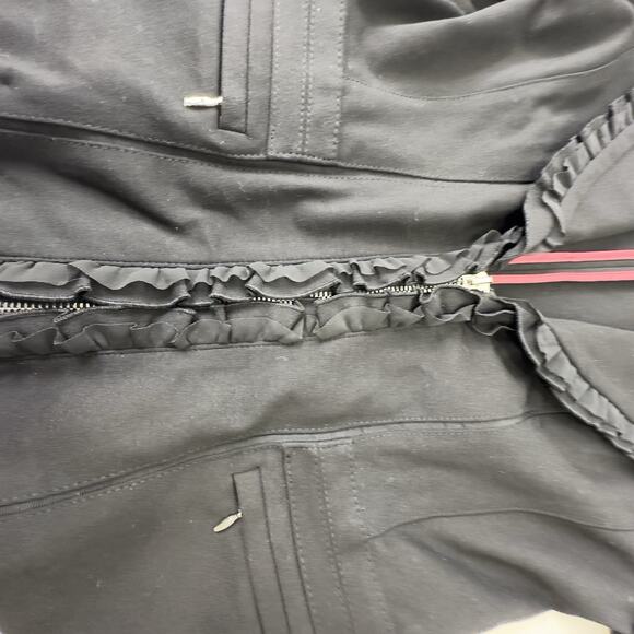 White House Black Market Ponte Motorcycle Jacket size 4 women Full Zip, Biker - Picture 4 of 14